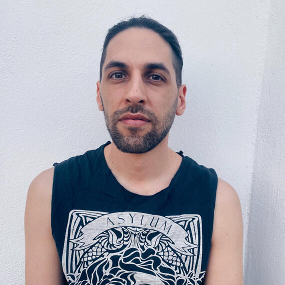 Kostas Diamandis promo portrait photo 2022